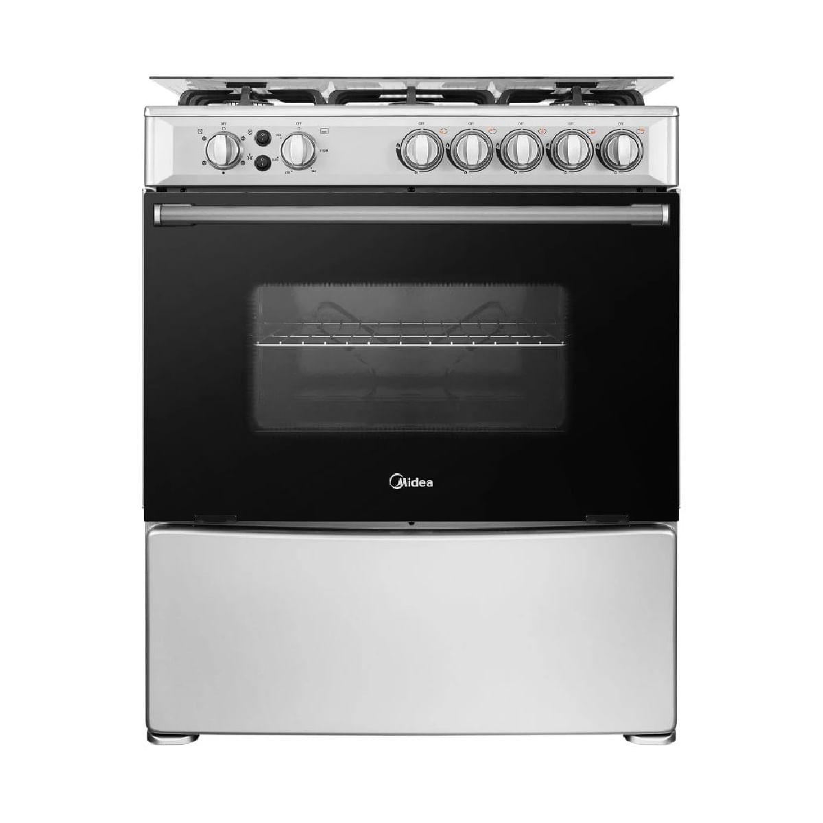Midea Cocina a Gas 76 cm 5 Quemadores
