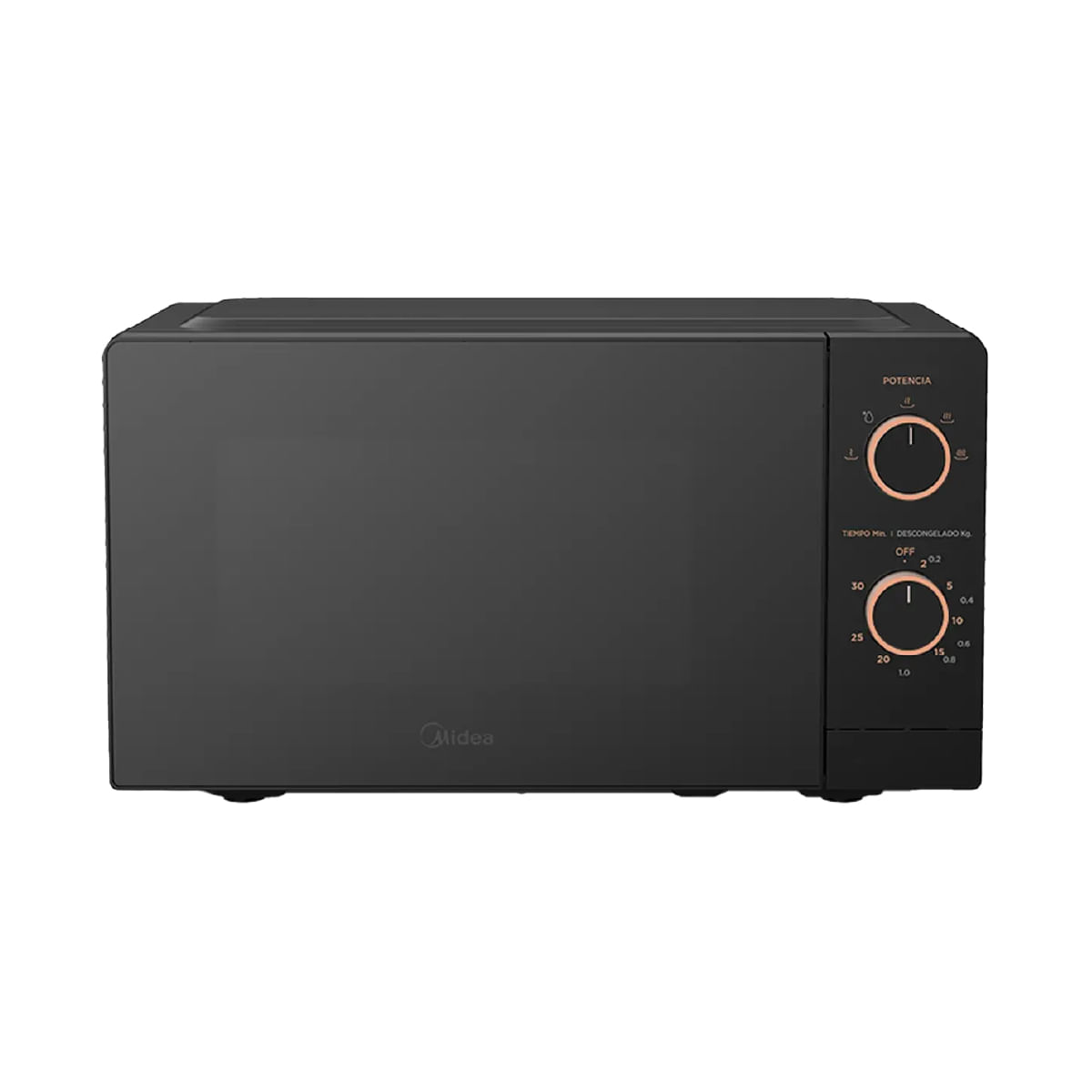 Midea Microondas Mecánico 20 litros Inverter Negro